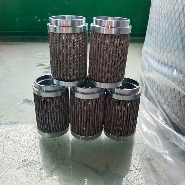 華豫生產供應濾芯φ35×56 不銹鋼網 機加工鍍鋅端蓋